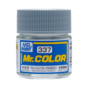 MR 하비 C337 그레이쉬 블루 FS35327  반광