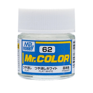 MR 하비 C062 플랫화이트 무광흰색