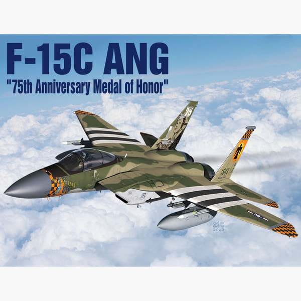 아카데미과학 1/72 F-15C 명예훈장 75주년 12582 - 밀리터리 프라모델 모형